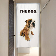画像をギャラリービューアに読み込む, のれん THE DOG ブル・ドッグ(150cm丈)