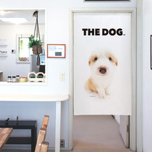 画像をギャラリービューアに読み込む, のれん THE DOG ボーダー・コリー(150cm丈)