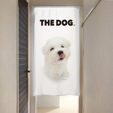画像をギャラリービューアに読み込む, のれん THE DOG マルチーズ(150cm丈)