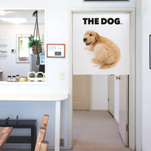 画像をギャラリービューアに読み込む, のれん THE DOG ゴールデン・レトリーバー(90cm丈)