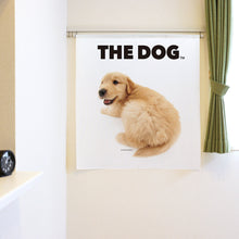 画像をギャラリービューアに読み込む, のれん THE DOG ゴールデン・レトリーバー(90cm丈)