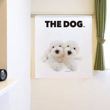 画像をギャラリービューアに読み込む, のれん THE DOG ビション・フリーゼ(90cm丈)