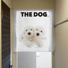 画像をギャラリービューアに読み込む, のれん THE DOG ビション・フリーゼ(90cm丈)