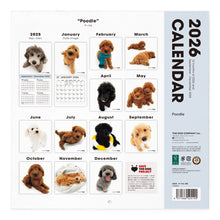 画像をギャラリービューアに読み込む, THE DOG 2026年カレンダー 大判サイズ(プードル)