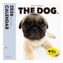 Lea la imagen en la vista de la galería, THE DOG 2026年カレンダー 大判サイズ(パグ)