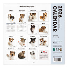 Lea la imagen en la vista de la galería, THE DOG 2026年カレンダー 大判サイズ(シェットランド・シープドッグ)