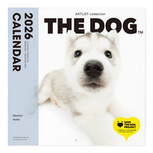 画像をギャラリービューアに読み込む, THE DOG 2026年カレンダー 大判サイズ(シベリアン・ハスキー)