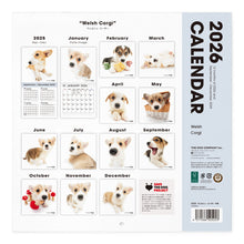 画像をギャラリービューアに読み込む, THE DOG 2026年カレンダー 大判サイズ(ウェルシュ・コーギー)