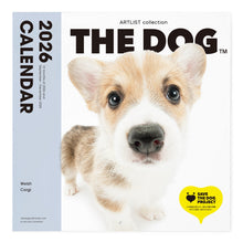 画像をギャラリービューアに読み込む, THE DOG 2026年カレンダー 大判サイズ(ウェルシュ・コーギー)