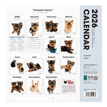 Lea la imagen en la vista de la galería, THE DOG 2026年カレンダー 大判サイズ(ヨークシャー・テリア)