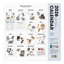 画像をギャラリービューアに読み込む, THE CAT 2026年カレンダー 大判サイズ (オールスター)