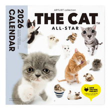 画像をギャラリービューアに読み込む, THE CAT 2026年カレンダー 大判サイズ (オールスター)