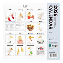 Lea la imagen en la vista de la galería, THE DUCK 2026年カレンダー 大判サイズ
