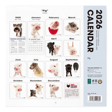 Lea la imagen en la vista de la galería, THE PIG 2026年カレンダー 大判サイズ