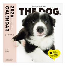 画像をギャラリービューアに読み込む, THE DOG 2026年カレンダー ミニサイズ(ボーダー・コリー)