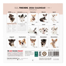 画像をギャラリービューアに読み込む, THE DOG 2026年カレンダー ミニサイズ(チワワ)