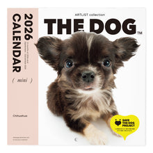 画像をギャラリービューアに読み込む, THE DOG 2026年カレンダー ミニサイズ(チワワ)