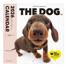 画像をギャラリービューアに読み込む, THE DOG 2026年カレンダー ミニサイズ(ダックスフンド)