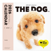 画像をギャラリービューアに読み込む, THE DOG 2026年カレンダー ミニサイズ(プードル)