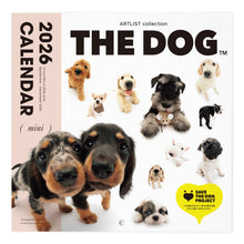 Lea la imagen en la vista de la galería, THE DOG 2026年カレンダー ミニサイズ(オールスター)