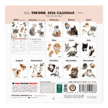 画像をギャラリービューアに読み込む, THE CAT 2026年カレンダー ミニサイズ(オールスター)