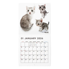 画像をギャラリービューアに読み込む, THE CAT 2026年カレンダー ミニサイズ(オールスター)