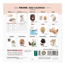 將圖像閱讀到畫廊視圖中, THE HAMSTER 2026年カレンダー ミニサイズ