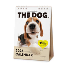 將圖像閱讀到畫廊視圖中, THE DOG 2026年カレンダー 卓上サイズ(ビーグル)