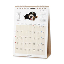 將圖像閱讀到畫廊視圖中, THE DOG 2026年カレンダー 卓上サイズ(バーニーズ・マウンテン・ドッグ)