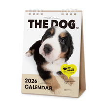 將圖像閱讀到畫廊視圖中, THE DOG 2026年カレンダー 卓上サイズ(バーニーズ・マウンテン・ドッグ)