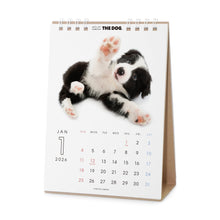 将图像阅读到画廊视图中, THE DOG 2026年カレンダー 卓上サイズ(ボーダー・コリー)