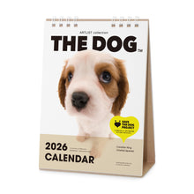 画像をギャラリービューアに読み込む, THE DOG 2026年カレンダー 卓上サイズ(キャバリア・キング・チャールズ・スパニエル)
