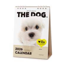 Lea la imagen en la vista de la galería, THE DOG 2026年カレンダー 卓上サイズ(マルチーズ)
