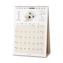 Lea la imagen en la vista de la galería, THE DOG 2026年カレンダー 卓上サイズ(マルチーズ)