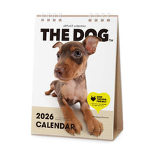 将图像阅读到画廊视图中, THE DOG 2026年カレンダー 卓上サイズ(ミニチュア・ピンシャー)