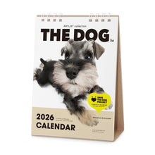画像をギャラリービューアに読み込む, THE DOG 2026年カレンダー 卓上サイズ(ミニチュア・シュナウザー)