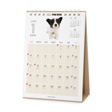 將圖像閱讀到畫廊視圖中, THE DOG 2026年カレンダー 卓上サイズ(パピヨン)
