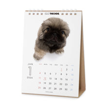 將圖像閱讀到畫廊視圖中, THE DOG 2026年カレンダー 卓上サイズ(ペキニーズ)