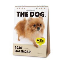 將圖像閱讀到畫廊視圖中, THE DOG 2026年カレンダー 卓上サイズ(ポメラニアン)