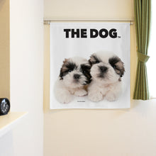 画像をギャラリービューアに読み込む, のれん THE DOG シー・ズー(2匹 90cm丈)