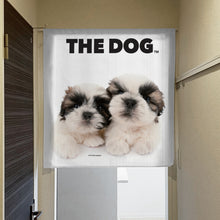 画像をギャラリービューアに読み込む, のれん THE DOG シー・ズー(2匹 90cm丈)