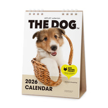 画像をギャラリービューアに読み込む, THE DOG 2026年カレンダー 卓上サイズ(シェットランド・シープドッグ)