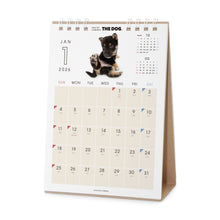 画像をギャラリービューアに読み込む, THE DOG 2026年カレンダー 卓上サイズ(柴)
