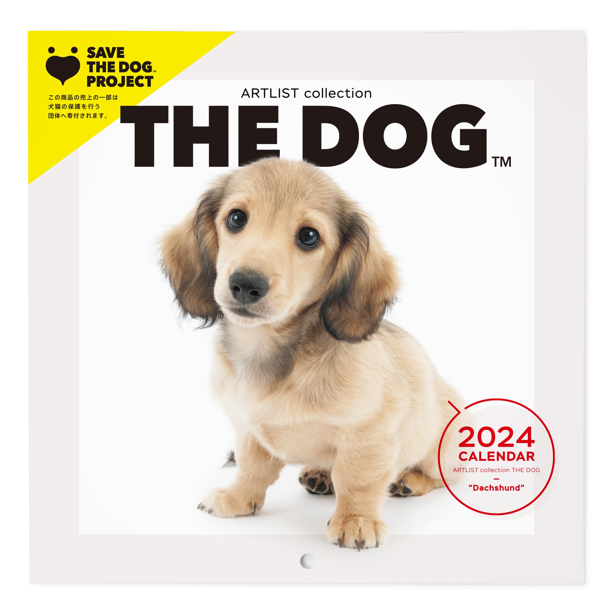 THE DOG 2024年カレンダー ミニサイズ（ダックスフンド） – THE DOG STORE