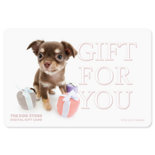 画像をギャラリービューアに読み込む, THE DOG STORE デジタルギフトカード
