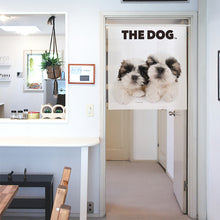 画像をギャラリービューアに読み込む, のれん THE DOG シー・ズー(2匹 90cm丈)