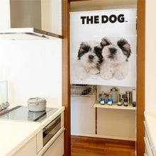 画像をギャラリービューアに読み込む, のれん THE DOG シー・ズー(2匹 90cm丈)