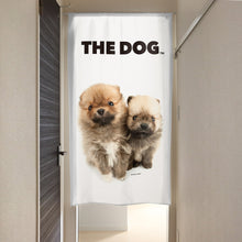 画像をギャラリービューアに読み込む, のれん THE DOG ポメラニアン(2匹 150cm丈)