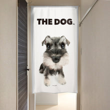 Lea la imagen en la vista de la galería, Noren The Dog Miniature Schnauzer (negro y plata de 150 cm de longitud)