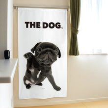 Lea la imagen en la vista de la galería, Noren El perro Pug (negro de 150 cm)